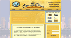 Desktop Screenshot of creativewebdynamics.com